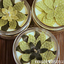 Beeswax Flower Mason Jar Candles